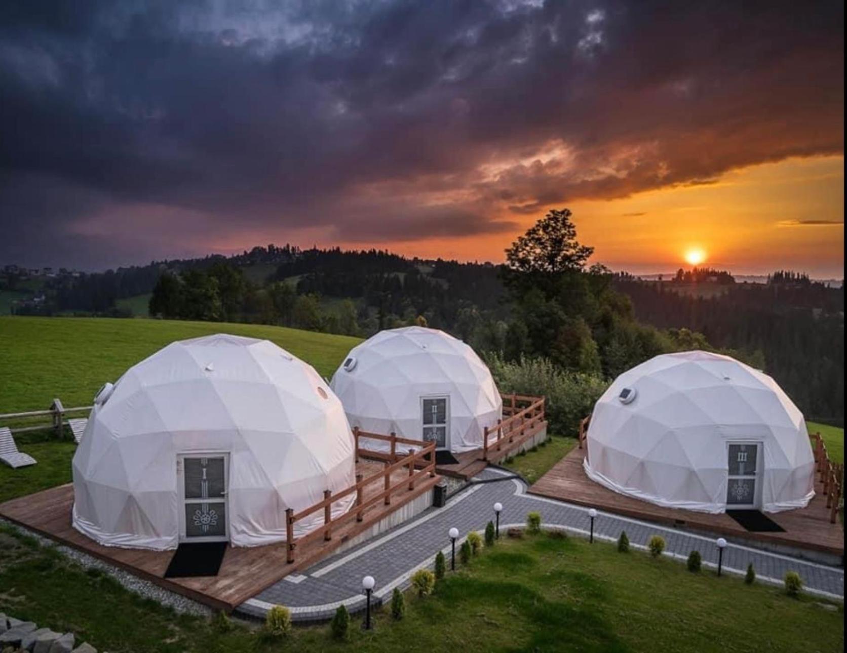 Glamping Pasieka Namiot Glamp Bukowina Tatrzanska - Domki W Gorach Ґронь Екстер'єр фото